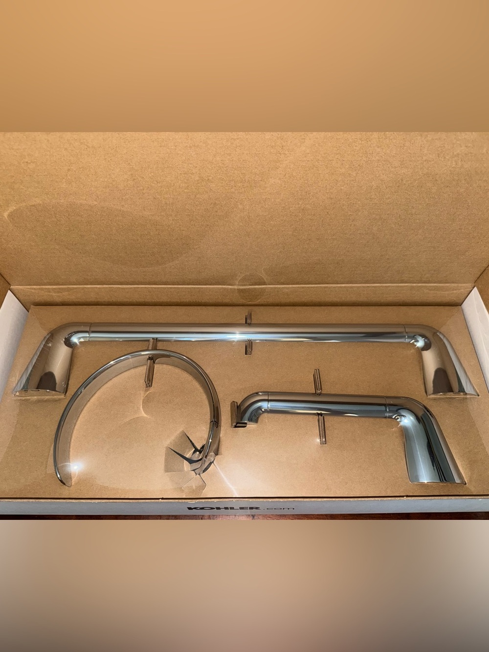 KOHLER 3 piece Bathroom Accessory Set - Avail Polished Chrome K-R31186-CP